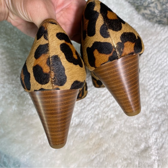 Coach Leopard Print Wedges - Picture 4 of 8